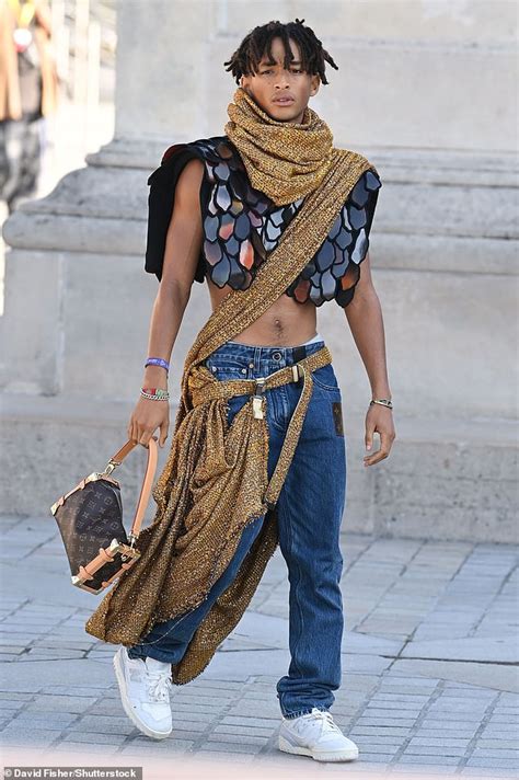 jaden smith louis vuitton|Jaden Smith paris fashion week.